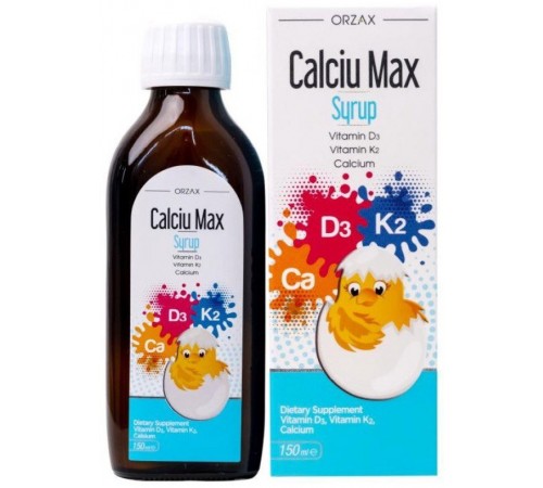 ORZAX Calciu MAX syrup ORZAX Calciu MAX syrup