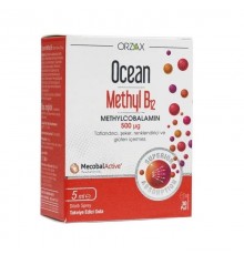 ORZAX Ocean B12 Methylcobalamin 500 mcg