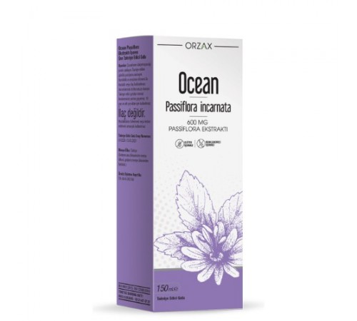 Orzax Ocean Passiflora Incarnata Şurup 150 ml Orzax Ocean Passiflora Incarnata Şurup 150 ml