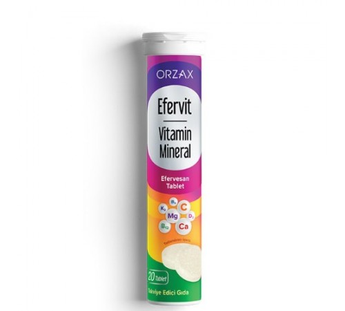 Orzax Efervit Vitamin Mineral Orzax Efervit Vitamin Mineral