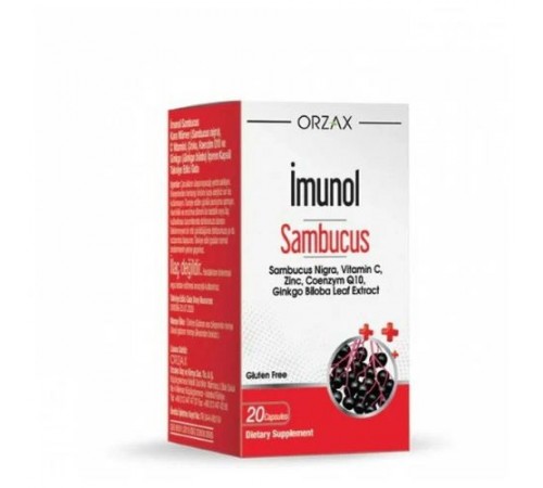 ORZAX Imunol Sambucus Capsules ORZAX Imunol Sambucus Capsules