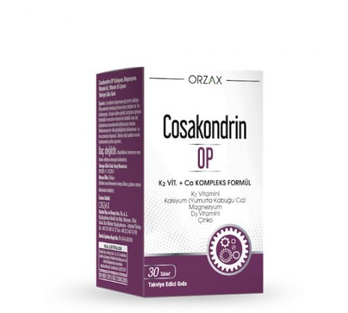 Orzax Cosakondrin OP 30 tablet Orzax Cosakondrin OP 30 tablet