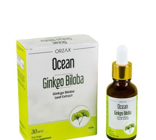 Orzax Ocean Ginkgo Biloba 30 ml Orzax Ocean Ginkgo Biloba 30 ml
