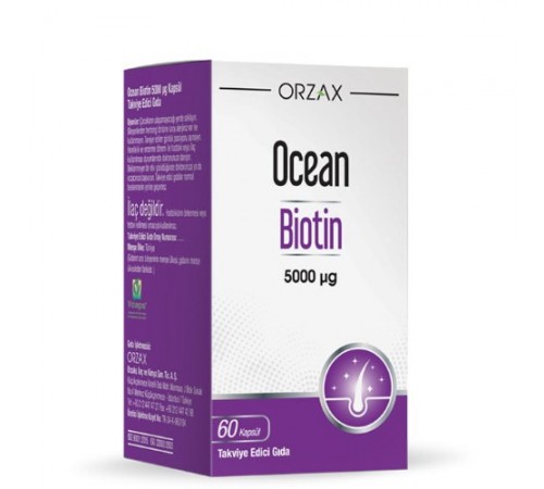 ORZAX Ocean Biotin 5000 mcg ORZAX Ocean Biotin 5000 mcg