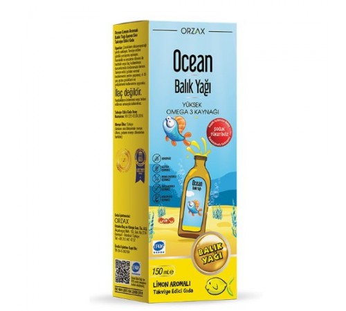 Orzax Balik Yagi Fish Oil 150 мл