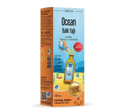 Orzax Ocean FISH OIL SYRUP Orzax Ocean FISH OIL SYRUP