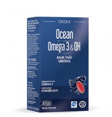 Orzax Ocean Omega 3 & QH