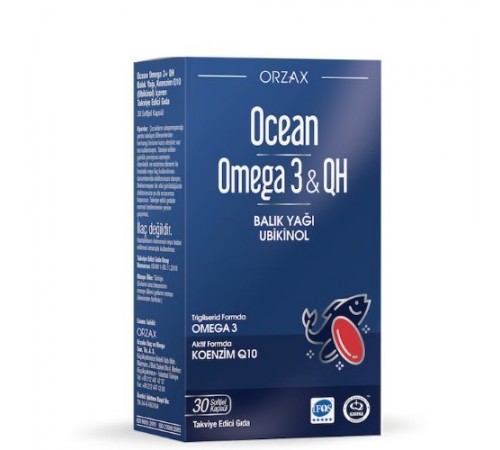 Orzax Ocean Omega 3 & QH Orzax Ocean Omega 3 & QH