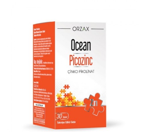 Orzax Ocean Picozinc 30 tablet Orzax Ocean Picozinc 30 tablet