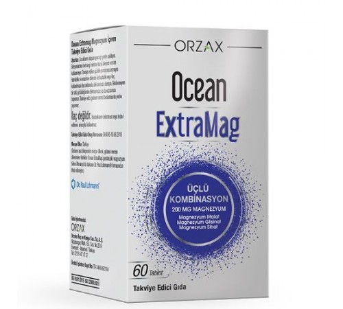 Orzax Ocean Extramag 60 tablet Orzax Ocean Extramag 60 tablet
