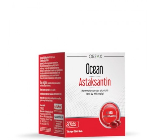 Orzax Ocean Astaksantin 30 capsules Orzax Ocean Astaksantin 30 capsules