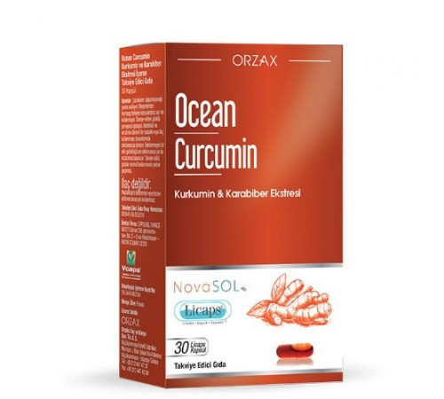 Orzax Ocean Curcumin 30 capsules Orzax Ocean Curcumin 30 capsules