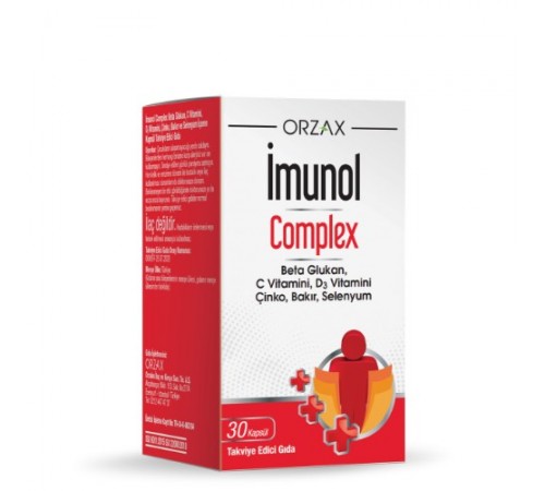 Orzax Orzax Imunol Complex 30 capsules Orzax Orzax Imunol Complex 30 capsules