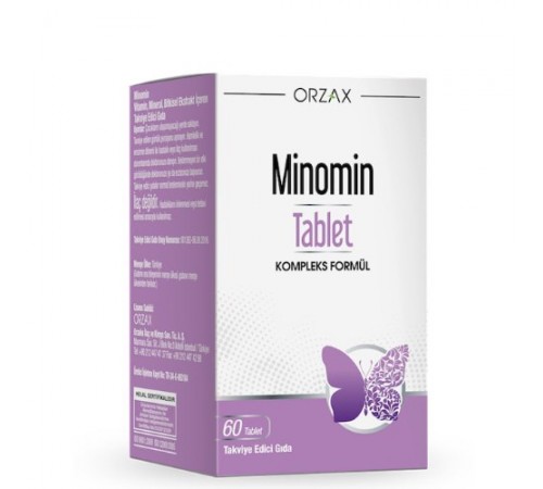 Orzax Minomin 60 tablet Orzax Minomin 60 tablet