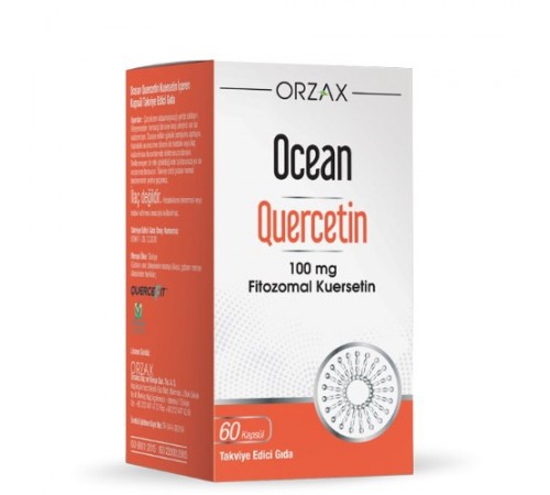 Orzax Ocean QUERCETIN 60 Capsules Orzax Ocean QUERCETIN 60 Capsules
