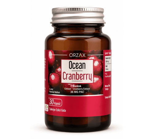  Orzax Ocean Cranberry 30 capsules