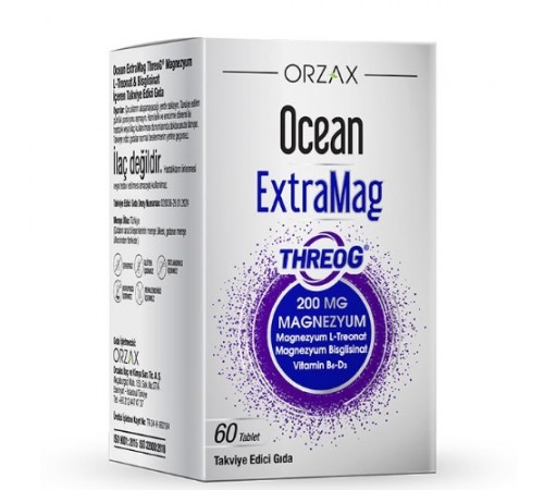 Orzax Ocean ExtraMag ThreoG 60 tablet Orzax Ocean ExtraMag ThreoG 60 tablet