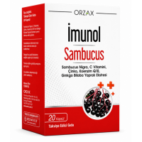 ORZAX Ocean Imunol Sambucus 20 Capsules MOQ 5000