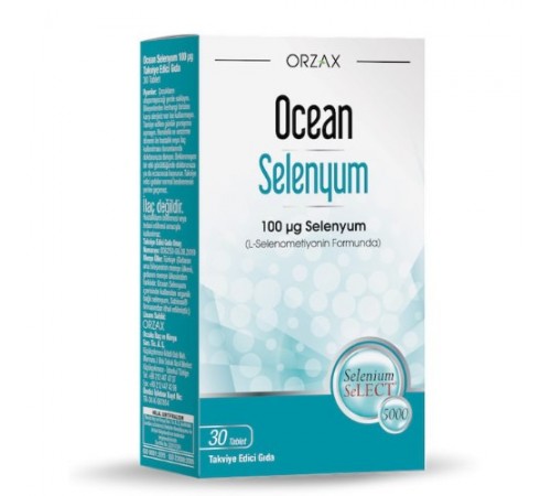 Orzax Ocean Selenium 100 mcg. Orzax Ocean Selenium 100 mcg.