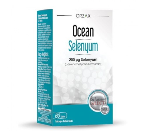 Orzax Ocean Selenium 200 mcg. Orzax Ocean Selenium 200 mcg.