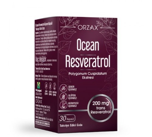 Orzax Ocean Resveratrol 200 mg Orzax Ocean Resveratrol 200 mg