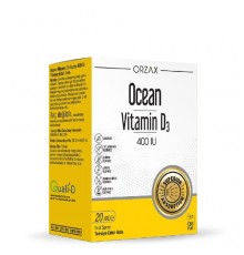 Orzax Ocean Vitamin D3 400 IU