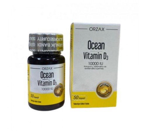 ORZAX Ocean Vitamin D3 10,000 IU ORZAX Ocean Vitamin D3 10,000 IU