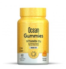 ORZAX Ocean Gummies Vitamin D3 1000 IU