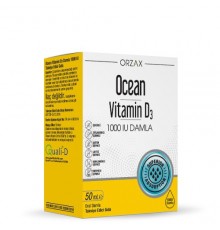 Ocean ORZAX Vitamin D3 1000 IU